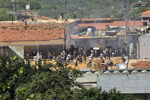 amotinados en la prisión de Alcaçuz Frustran una fuga masiva de la prisión de Alcaçuz