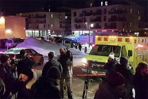 ataque a una mezquita en Quebec Canadá dice que el tiroteo en Quebec fue un “ataque terrorista contra musulmanes”