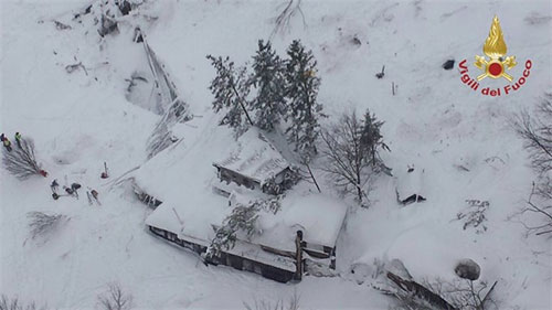 rigopiano italia rescate