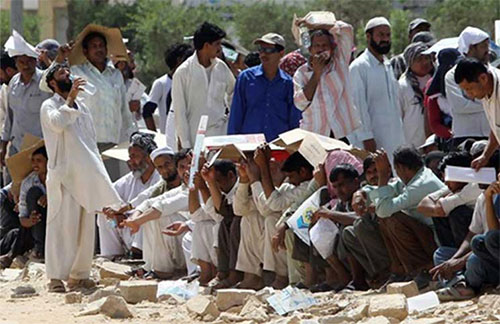 trabajadores extranjeros en Arabia Saudita Cárcel y flagelación para trabajadores indignados en Arabia Saudí