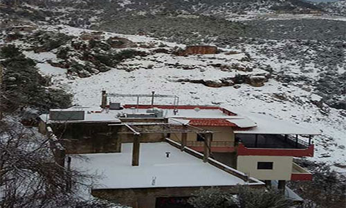 La nieve vuelve a cubrir varias regiones de Líbano La nieve vuelve a cubrir varias regiones de Líbano