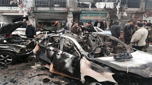 atentado suicida en la ciudad siria de Yableh Asciende a 15 el número de víctimas mortales por atentado suicida en Siria