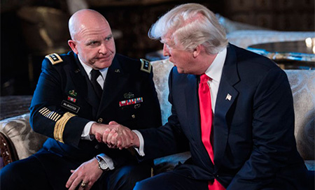 Nuevo asesor de Seguridad Nacional de Trump. McMaster Trump nombra a McMaster nuevo asesor de Seguridad Nacional