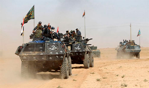 fuerzas de la Movilización Popular Fuerzas iraquíes lanzan el asalto final sobre el oeste de Mosul