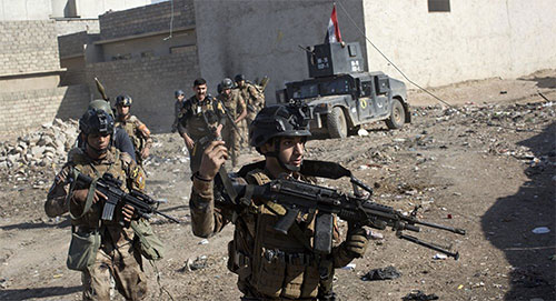 Tropas iraquíes toman el control de la base Al Gazlani Daesh pierde uno de sus principales cuarteles en Mosul