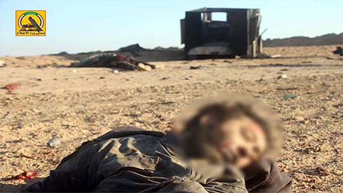 terroristas de Daesh muertos La Movilización Popular frustra dos ataques terroristas al oeste de Mosul