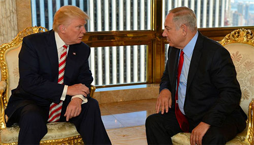 El presidente de Estados Unidos recibe a Netanyahu El presidente de Estados Unidos recibe a Netanyahu