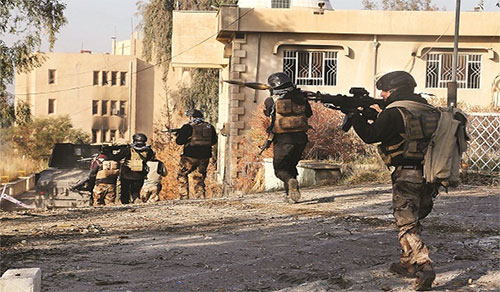 El Ejército iraquí irrumpe en la parte occidental de Mosul El Ejército iraquí irrumpe en la parte occidental de Mosul