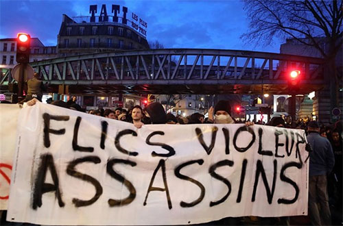 protestas en Francia por la agresión policial a un joven Más de 20 detenidos en nueva jornada de protestas en Francia