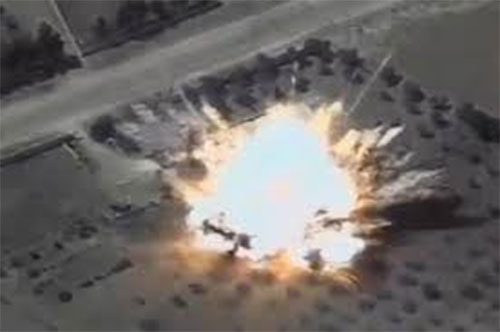 Rusia bombardea objetivos de Daesh con nuevos misiles de alta precisión Rusia bombardea objetivos de Daesh con nuevos misiles de alta precisión