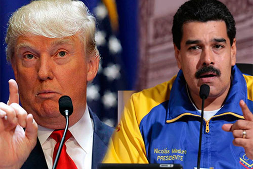 Estados Unidos amenaza a Venezuela con sanciones económicas Trump apoya a la oposición venezolana y su plebiscito contra la Constituyente