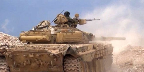 tropas sirias prosiguen su ofensiva en la parte meridional de Raqqa Ejército sirio arrebata a Daesh campos de gas y petróleo