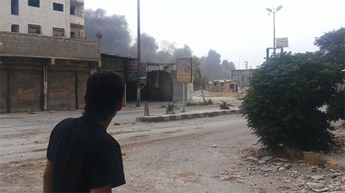 bombardeo en Ayn Tarma Las posiciones del Frente al Nusra se derrumban al este de Damasco