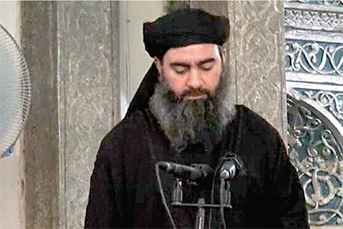 El líder de Daesh, Abu Bakr al Bagdadi Incertidumbre sobre la muerte del líder de Daesh