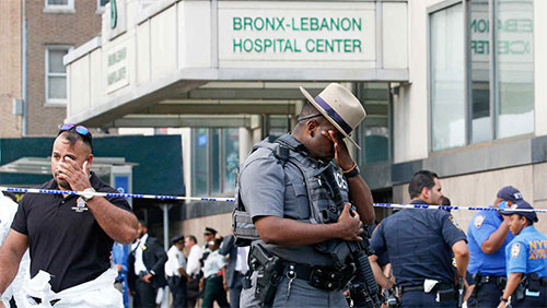 tiroteo en el hospital Lebanon en Nueva York Dos muertos y seis heridos en un tiroteo en el hospital Lebanon en Nueva York