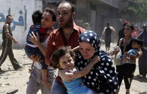 civiles atrapados en Raqqa La Coalición ha matado a 224 civiles en el primer mes de ofensiva en Raqqa