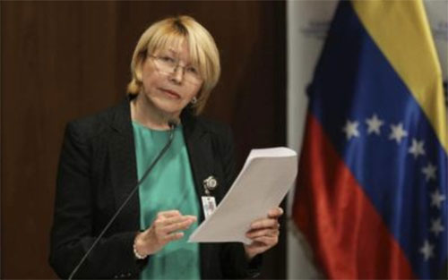 La fiscal general de Venezuela es acusada de golpista La fiscal general de Venezuela es acusada de golpista