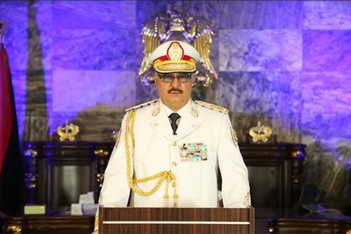 Haftar anuncia la liberación de Bengasi Anuncian la liberación de Bengasi tras tres años de asedio
