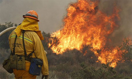 El incendio Detwiler en California Declarado el estado de emergencia en el condado de Mariposa