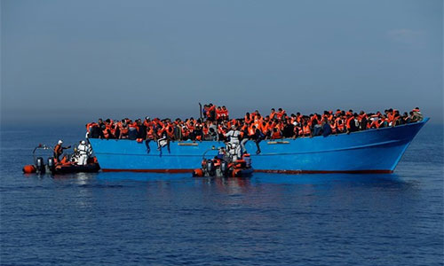 migrantes en el Mediterráneo Más de 2.200 migrantes han muerto en el Mediterráneo en 2017
