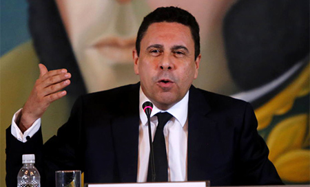 El canciller venezolano, Samuel Moncada Venezuela revisará las relaciones con EEUU