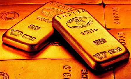Lingotes de oro El oro alcanza su máximo de siete semanas