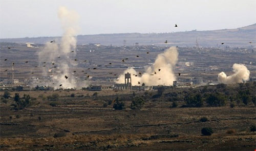 ataques de la aviación israelí en Quneitra Frente al Nusra pierde la batalla de Baez pese al apoyo de la aviación israelí
