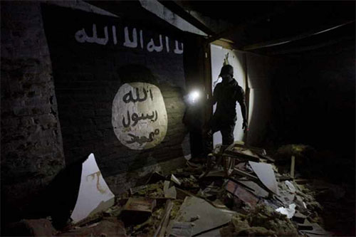 Descubren un centro de entrenamiento subterráneo de Daesh Descubren un centro de entrenamiento subterráneo de Daesh