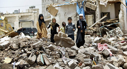 el 80 por ciento de la población necesita ayuda humanitaria Violencia y epidemia de cólera, letal combinación que azota a Yemen
