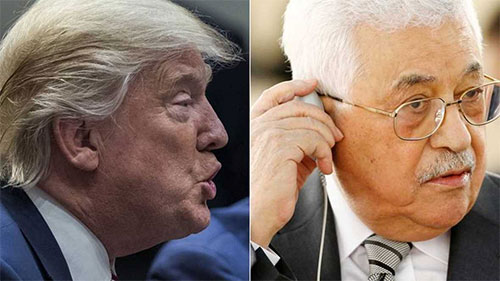 Trump invita a Abbas a visitar la Casa Blanca Trump invita a Abbas a visitar la Casa Blanca “pronto”