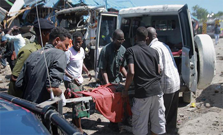 Atentado en Mogadiscio Más de siete muertos por un atentado en Mogadiscio