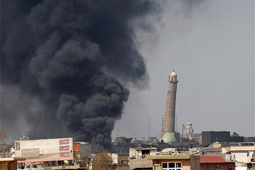 bombardeo sobre la parte occidental de Mosul Muere un jefe militar de Daesh y su mujer francesa en un bombardeo en Mosul