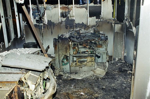 imágenes de la destrucción en el Pentágono FBI publica nuevas imágenes de la destrucción en el Pentágono en el 11-S