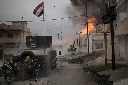 tropas iraquíes se adentran en los barrios del oeste de Mosul Los terroristas en el oeste de Mosul no tienen escapatoria