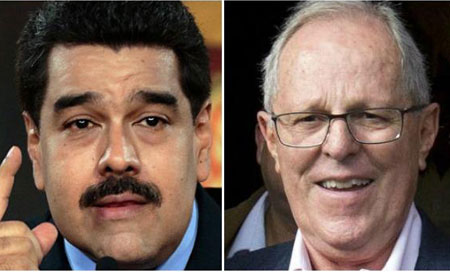 nicolas maduro vs pedro pablo kuczynski Maduro exige retractación a su par de Perú