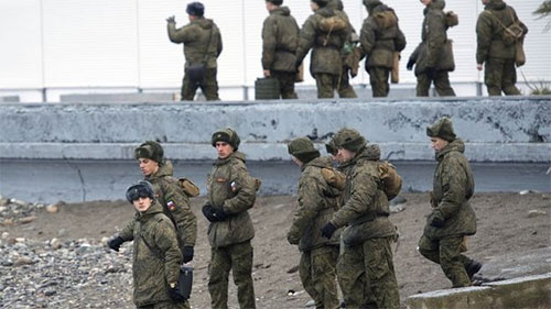 militares rusos Seis miembros de la Guardia Nacional de Rusia mueren en un ataque en Chechenia