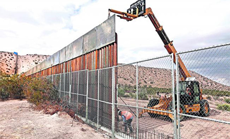 El muro de Trump La Iglesia llama traidores a mexicanos involucrados en la construcción del muro