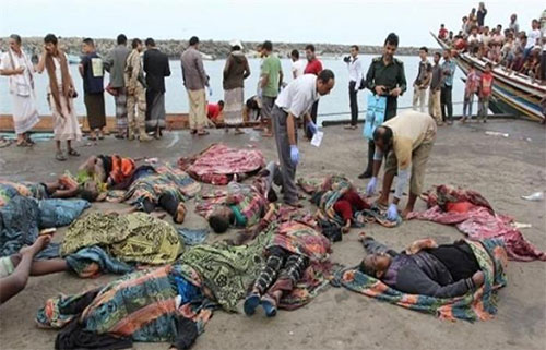 Mueren refugiados somalíes en Yemen por disparos de la agresión saudí Mueren refugiados somalíes en Yemen por disparos de la agresión saudí