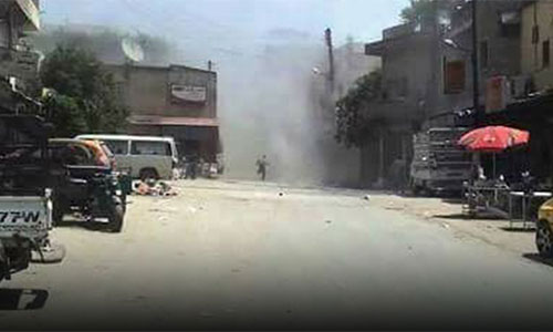 bombardeo en el distrito de Yobar Ejército sirio recupera el control de la zona norte de Yobar