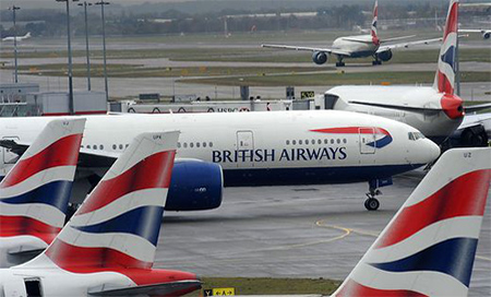 Aviones de British Airways El sistema informático de British Airways sufre “una caída global”