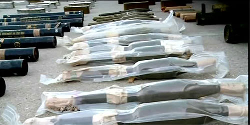 Incautado un cargamento de armas destinado a los terroristas en Siria Incautado un cargamento de armas destinado a los terroristas en Siria
