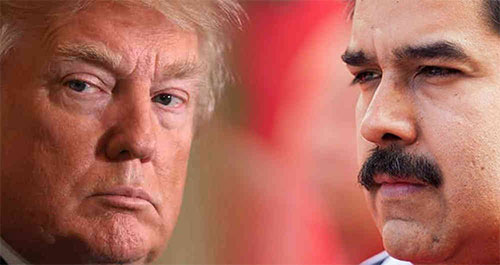 Maduro responde a Trump: Saca tus cochinas manos de Venezuela Go home, Donald Trump