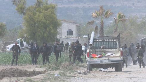 Choques en el centro de México entre militares y delincuentes Choques en el centro de México entre militares y delincuentes