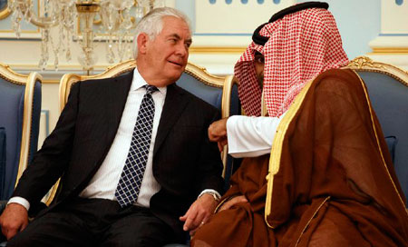 Rex Tillerson Tillerson acusa a Irán de agravar la situación en Oriente Próximo