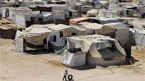 el campo de desplazados de Al Rukban Daesh atenta contra un campo de desplazados en Siria