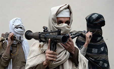 Milicianos de talibán Talibán se hace con un distrito al oeste de la ciudad de Kunduz
