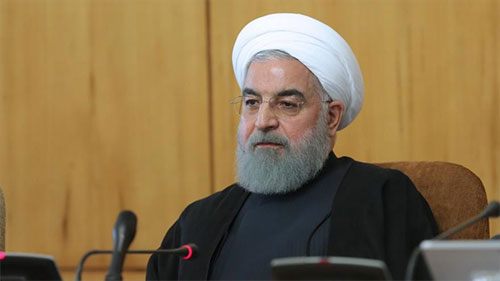 El presidente iraní, Hassan Rohani Irán advierte a Arabia Saudí de “su poderío”