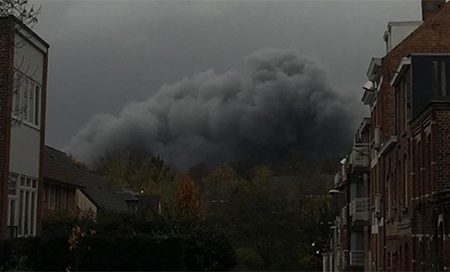 Nube de humo tóxico en Bruselas Evacuados 200 personas por una nube “potencialmente tóxica” en Bruselas