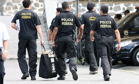 Agentes de la Policía Federal de Brasil Lanzan operación anticorrupción en Asamblea Legislativa de Río de Janeiro