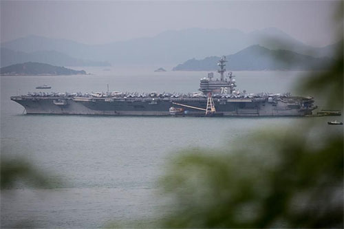 portaaviones de EEUU Seúl y Washington envían un nuevo mensaje de fuerza al régimen norcoreano